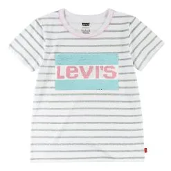 Levis Junior Striped Logo T-Shirt