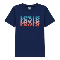 Levis Short Sleeve Graphic T-Shirt Junior