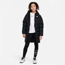 Nike Sportswear Big Kids' Synthetic-Fill Hooded Parka -Happy Kids Wear 29212803 xxl a5
