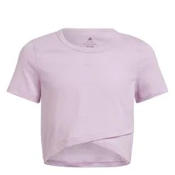 Adidas Yoga Crop T-Shirt Juniors