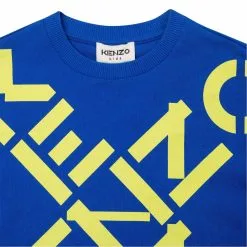 KENZO Boys Big Logo T-Shirt -Happy Kids Wear 29290418 xxl a2
