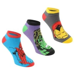 Character Trainer Socks 3 Pack Junior