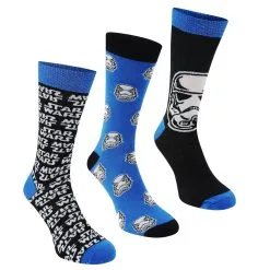 Star Wars Wars Crew Socks 3 Pack Junior