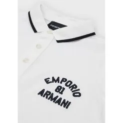 EMPORIO ARMANI Emporio Tipped Polo Jn32 -Happy Kids Wear 54136801 xxl a4