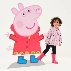 Regatta Peppa Pig Muddy Puddle Waterproof Jacket -Happy Kids Wear 57201201 xxl a4