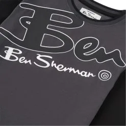 Ben Sherman Angle Ben Long Sleeve T Shirt -Happy Kids Wear 57431502 xxl a3