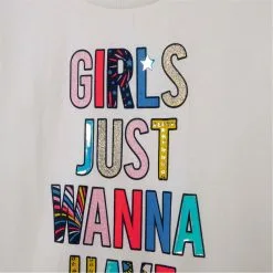 Billieblush Billieblush Long Sleeve T-Shirt Junior Girls -Happy Kids Wear 58400501 xxl a2