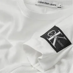 Calvin Klein Jeans Children's Badge T Shirt -Happy Kids Wear 58831801 xxl a3