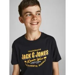 Jack And Jones Logo T Shirt Junior -Happy Kids Wear 58868003 xxl a4