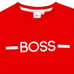 Boss Boys Logo T Shirt -Happy Kids Wear 58872708 xxl a2