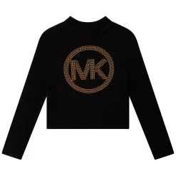 MICHAEL KORS Long Sleeve Ribbed T Shirt