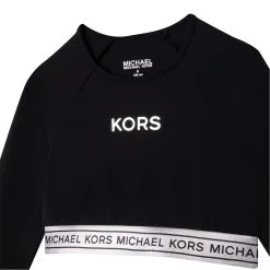 MICHAEL KORS Long Sleeve Crop T Shirt -Happy Kids Wear 58904303 xxl a2