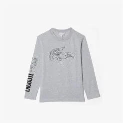 Lacoste Large Logo Long Sleeve T Shirt