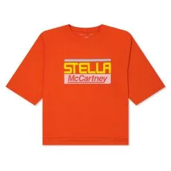 STELLA MCCARTNEY Red Retro Logo T-Shirt