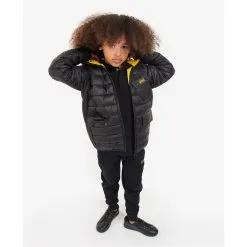 Barbour International Boys Ouston Hooded Quilted Jacket -Happy Kids Wear 60000703 xxl a2