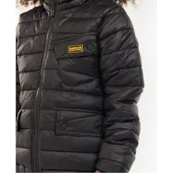 Barbour International Boys Ouston Hooded Quilted Jacket -Happy Kids Wear 60000703 xxl a5