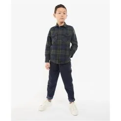 Barbour Boys Tartan Overshirt -Happy Kids Wear 60204115 xxl a3