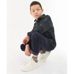 Barbour Boys Tartan Overshirt -Happy Kids Wear 60204115 xxl a5