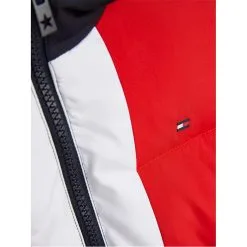 Tommy Hilfiger HOODED COLORBLOCK PUFFER -Happy Kids Wear 60423618 xxl a2
