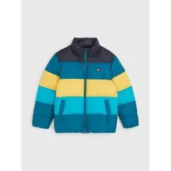 Tommy Hilfiger RUGBY STRIPE PUFFER JACKET