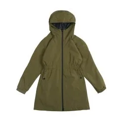 Barbour International Girls Rein Longline Showerproof Jacket