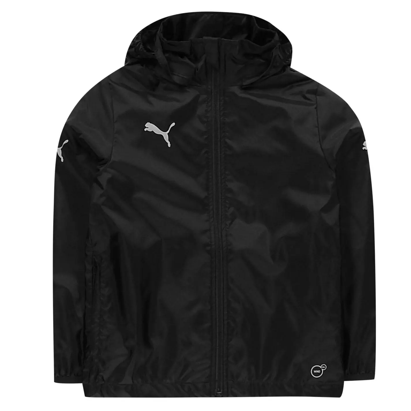 Puma Essentials Core Rain Jacket Junior Boys 1 Puma Essentials Core Rain Jacket Junior Boys
