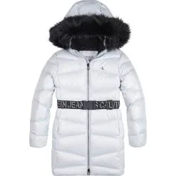 Calvin Klein Jeans Belted Down Jacket