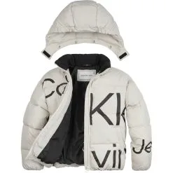 Calvin Klein Jeans BOLD INST. LOGO PUFFER JACKET -Happy Kids Wear 60970369 xxl a2