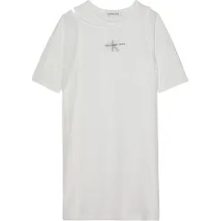Calvin Klein Jeans MIX MEDIA SS T-SHIRT DRESS