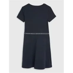 Tommy Hilfiger TOMMY TAPE PUNTO SKATER DRESS -Happy Kids Wear 61113218 xxl a2