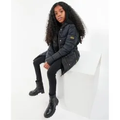 Barbour International Girls Track Line Quilted Jacket -Happy Kids Wear 61130003 xxl a5