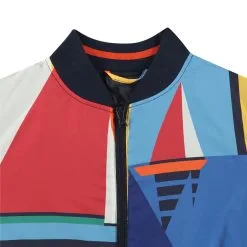 Paul And Shark Abstract-Print Bomber Jacket -Happy Kids Wear 61703818 xxl a11