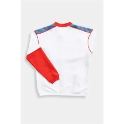 I Saw It First Blue Girls Team Spirit Embroidered Heavyweight Fleeceback Varsity Jacket -Happy Kids Wear 61787918 xxl a3