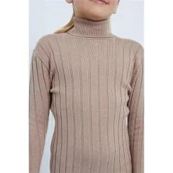 I Saw It First Girls Knitted Roll Neck Dress -Happy Kids Wear 61820205 xxl a4