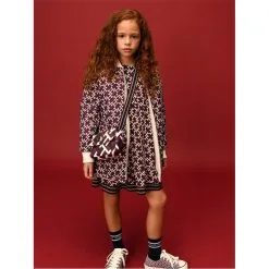 Tommy Hilfiger MONOGRAM AOP DRESS L/S -Happy Kids Wear 61909918 xxl a2