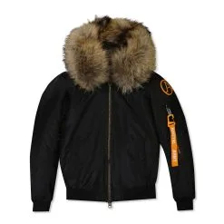 ARCTIC ARMY Junior Fur Bomber Jacket