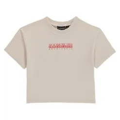 Napapijri Crop Box T Shirt