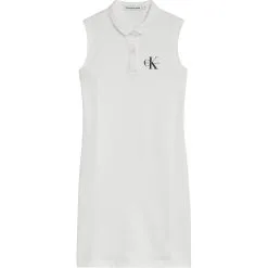 Calvin Klein Jeans MONOGRAM POLO SLEEVELESS DRESS