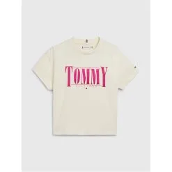 Tommy Hilfiger TOMMY SATEEN LOGO TEE S/S