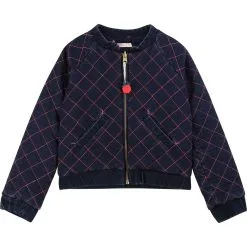 Billieblush Girls Blue Bomber Jacket
