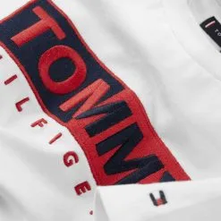 Tommy Hilfiger Embroidered Logo T-Shirt -Happy Kids Wear at614100 xxl a2